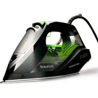 OEM Dampfbügeleisen 3000 W, 200 g/min, eloxierte Sohle, Schwarz