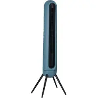 OEM Turmventilator, 3 Stufen, Fernbedienung, Timer, höhenverstellbar, salbeigrün
