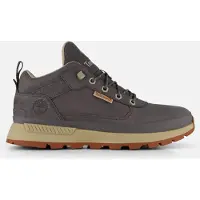 Timberland Sneaker "FIELD TREKKER - LOW LACE SNEAKER", Herren, Gr. 46, Synthetik, dunkelgrau nubuck w mdbrn, Leder, Schuhe Sneaker, Wintersneaker, Sneaker, Winterschuhe