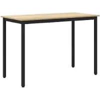 Syfax Esstische 110 x 55 x 75 cm Holzwerkstoff Sonoma-Eiche