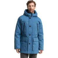 Tom Tailor Herren Arctic Parka mit Abnehmbarer Kapuze