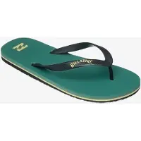 Billabong Badesandale "Tides Slice", Herren, Gr. 8(41), emerald grün, Obermaterial: 100% SEBS / Innensohle: 38% EVA, 33% EVA, 29% Gummi / Außensohle: 38% EVA, 33% EVA, 29% Gummi., Schuhe Badesandale
