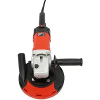OEM Betonfräse, ergonomischer Griff, Staubkontrolldesign, Rot, 220V-240V EU-Stecker