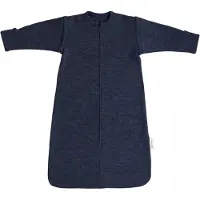 Babys Only Schlafsack Merino Fine Meadow jeans - 90 cm - Abnehmbare Ärmel