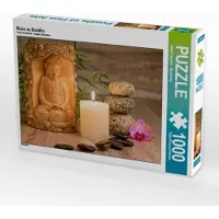 CALVENDO Reise zu Buddha 1000 Teile Puzzle quer 640x480mm, Eschrich - HeschFoto Heiko; 7425309