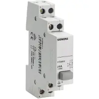 Siemens 5TE4810 Taster, 1S/1Ö 20A, 1 Taste grau mit Rastfunktion