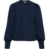 Object Langärmeliges Pullover Blau XS