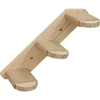Merkloos Katzenleiter Kratzbaum Kletterwand - 38 cm - Massivholz - Jute - Wandmontage