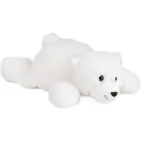 Merkloos Plüsch Eisbär Knut Kuscheltier Plüschtier - 20 cm - 100 % synthetische Fasern - Maschinenwaschbar bei 30 °C