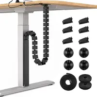 Merkloos Kabelhalterungen für unter den Schreibtisch, mit magnetischem Design