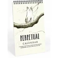 Merkloos Wandkalender für wichtige Termine – 6x9 Inch – Für Geburtstage und Jubiläen