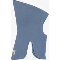 Huttelihut - Kid's Balaclava Wool Knit Windstop - Sturmhaube Gr 50 cm - 12-24 Months grau/blau