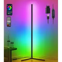 OEM LED-Stehleuchte 130 cm RGB mit App & Fernbedienung