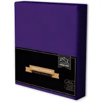 Posciel-Hurt Traditionelles Betttuch 160x200 cm 100% Baumwolle Dunkellila