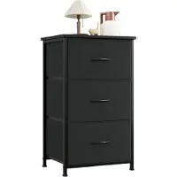 LTPRTZ Aufbewahrungsbox – Kommode – Ordnungssystem – Stahlrahmen – 30 x 42 x 71,5 cm – Schwarz