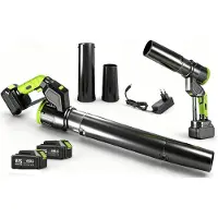 LTPRTZ Kabelloser Laubbläser - Elektrischer Laubbläser - Gartenpflege - Bürstenloser Motor - 50 m/s - Umweltfreundlich