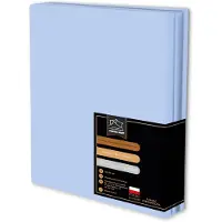 Posciel-Hurt Traditionelles Baumwoll-Betttuch 200x220cm Blau