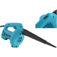 LTPRTZ Elektrischer Laubbläser - Gartenventilator - Reinigung für Gartenpflege - Variable Geschwindigkeit - 900 Watt - Schwarz