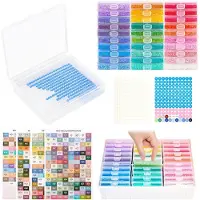 LTPRTZ Diamond Painting-Behälter – Aufbewahrungsset – Kreative Organisation – Doppelte Funktionalität – 30 Stück – Transparent