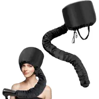 LTPRTZ Haartrockner-Helm - Trockenkappe - Haarpflege - Universelle Passform - 85 cm Kabel - Schwarz