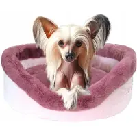 York Shop Hundebett weich für Hunde ⌀65cm