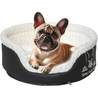 York Shop Hundebett Sofa Hundekorb für Französische Bulldogge 65cm