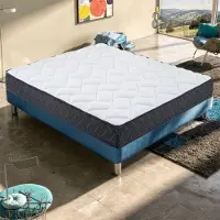 MaterassieDoghe Matratze 135x190 cm, Höhe 10 cm, Visco-Matratzen, H3, Ergonomisch