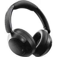 LTPRTZ Kabelloser Kopfhörer - Over-Ear-Kopfhörer - Für Musikwiedergabe - Adaptive Geräuschunterdrückung - 55 Stunden Akkulaufzeit - Schwarz