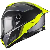 Mt Helmets THUNDER 4 R SV WIND TUNNEL Integralhelm L in gelb/grau