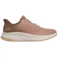 SKECHERS Bobs Squad 4 Staple Look Slip-On Braun BRMT Größe EU 42
