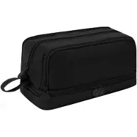 XFSRG Federmäppchen Mädchen Mäppchen Reißverschluss Federmappe 4 Fächer Federtasche Langlebig Federmäppchen Große Kapazität Mäppchen Schrein Stifttasche Tragbare (Schwarz)