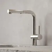 Sanitary Brands Kronenbach Lima Style Einhebel Küchenarmatur mit schwenkbarem Auslauf, herausziehbare Handbrause mit 2 Strahlarten