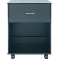 LTPRTZ Schubladenschrank auf Rollen – Schreibtischschrank – Aufbewahrung und Organisation – Mobile Konstruktion – 40 x 45 x 60 cm
