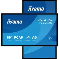 Iiyama T6529AS-B1AG, Kiosk-Design, 163,8 cm (64.5"), LED, 3840 x 2160 Pixel, WLAN, 24/7