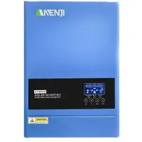 OEM Hybrid-Solarwechselrichter, 4000W/6200W Nennleistung, 100A/120A MPPT-Solarladestrom , ANJ-6200W-48V-WIFI