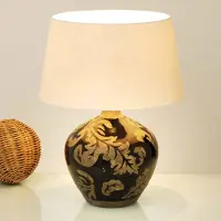 Holländer Tischleuchte Toulouse, Höhe 42 cm, schwarz