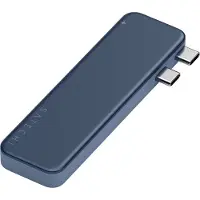 Satechi , USB-C Multiport Hub für MacBook Neo HDMI 4K Doppelstecker, Indigo