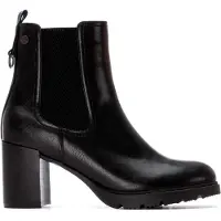 Xti für Damen. 14429901-NEGRO Stiefelette 144299 schwarz (39), 5 bis 8 cm, Reißverschluss, Lässig