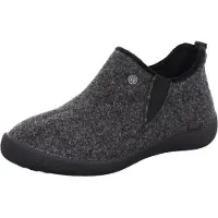 Rohde Damen Hausschuh Softfilz Bootie mit Einlegesohle D.Olbia 2010, Größe:37 EU, Farbe:Grau