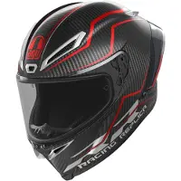 AGV Pista GP RR Performante Carbon Helm, schwarz/rot, XL (61/62)