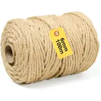 OEM Sisalseil für Kratzbäume, 6 mm x 100 m, Naturfaser
