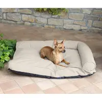 Dripio Hundebett Toby, beige, 71x51x20 cm, Polyester