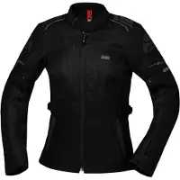 IXS Tourster-Big Air 1.0 Mesh Damen Motorrad Textiljacke, schwarz, S