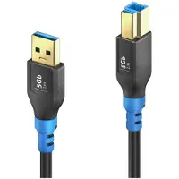 PureLink FlexInstall USB-A auf USB-B Kabel USB 3.0 5Gbps 1.00m