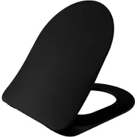 Creavit PAULA WC-Sitz, SLIM, Soft Close, schwarz matt