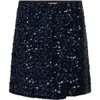 Object Pailletten Mini Wickelrock