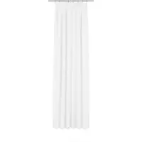 Wirth Gardine "Bettina, 1 Stück, Faltenband, halbtransparent, nach Maß", weiß, B:350cm H:210cm, Polyester, Gardinen, Gardine, Fertig-Store mit FB 1:3 nach Maß