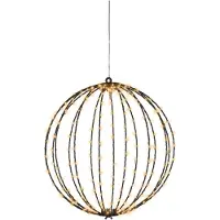 Lumineo Led-kugel-anhänger 38 Cm Golden Golden One Size
