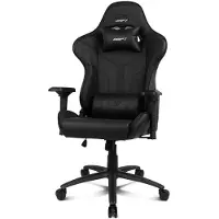 OEM Gaming-Stuhl DR350, Kunstleder, 4D-Armlehnen, schwarz/rot