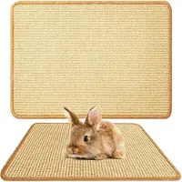 LTPRTZ Naturkrebse für Kaninchen 60x40cm | Gesunde Pfote- und Zahnhygiene | Spiel- und Schlafbereiche